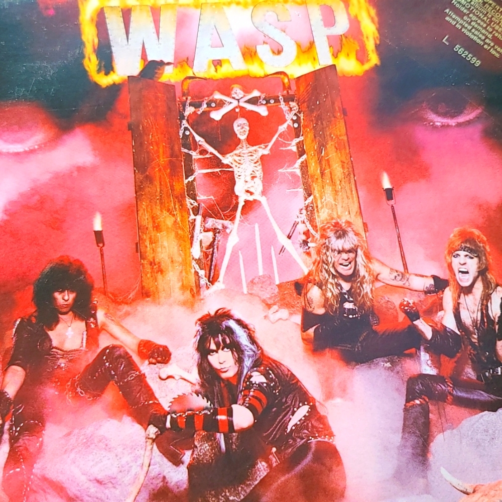 Wasp Lp ST First Pressing-We Are Sexual Perverts In Dead Wax